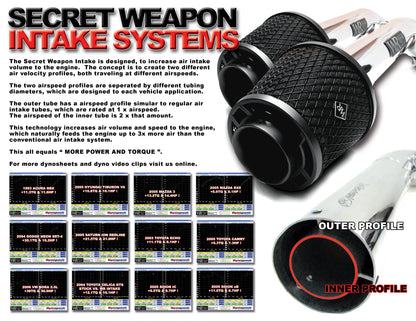 2000-05 Hyundai Sonata V6 WEAPON*R Secret Weapon Intake - view 2