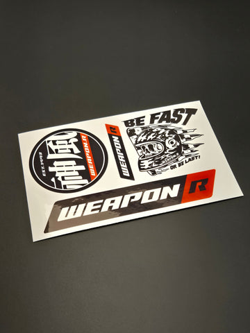 Weapon*R Sticker Pack – WEAPON*R