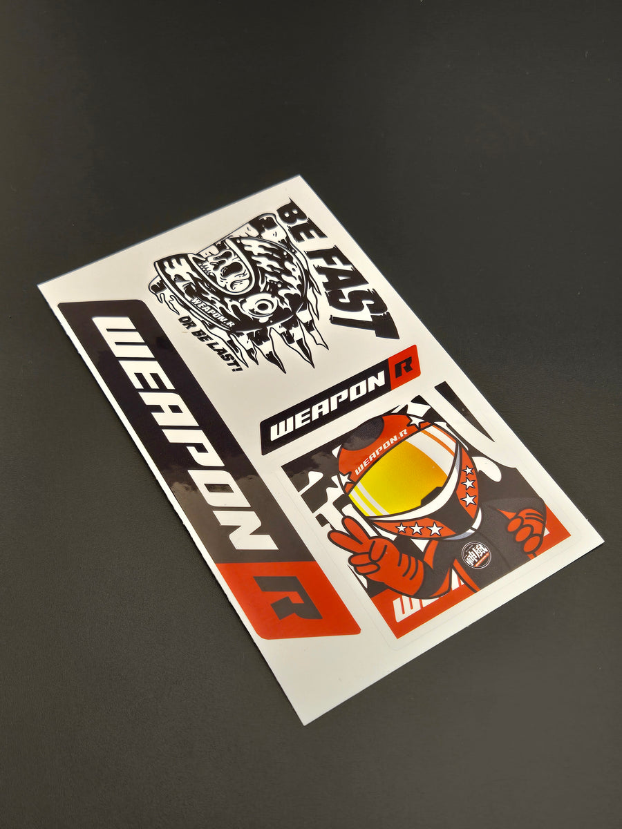 Weapon*R Sticker Pack – WEAPON*R