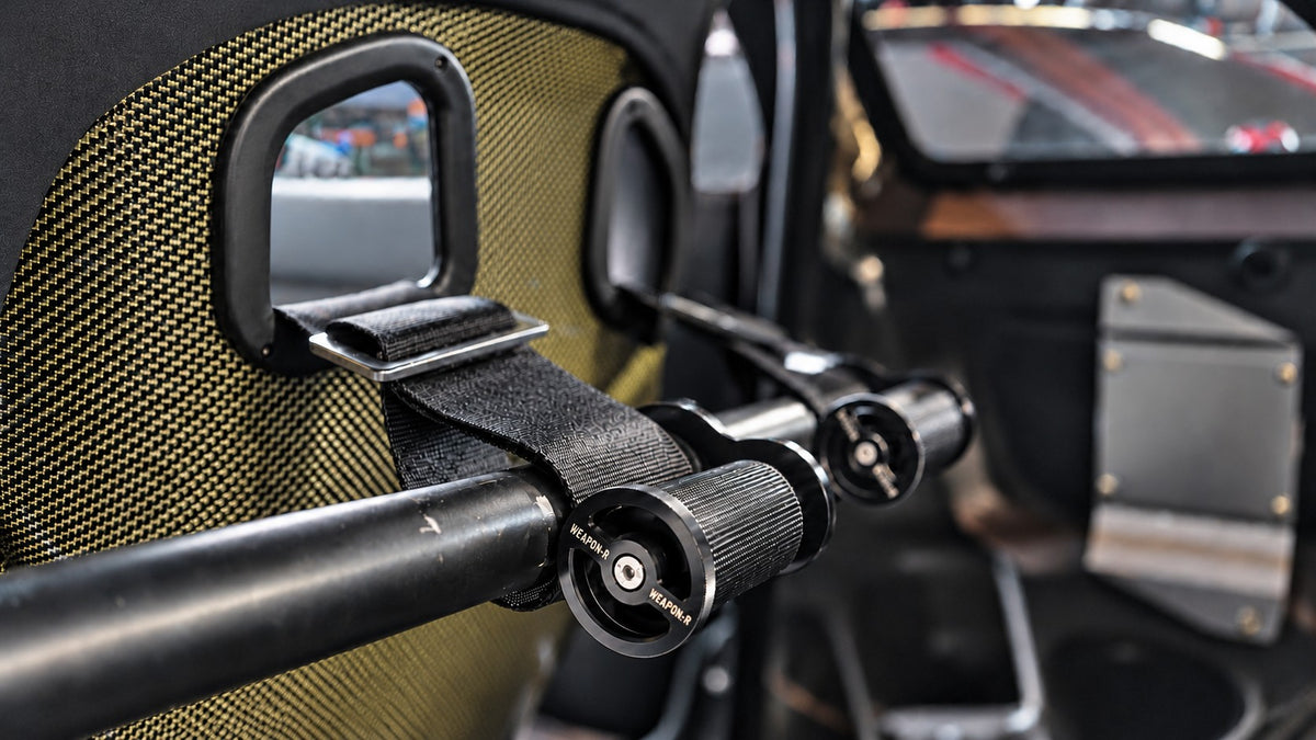 Harness Takeup Reel knurled reel close-up