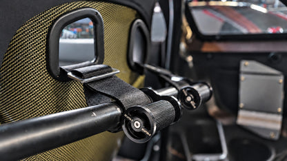 Harness Takeup Reel knurled reel close-up