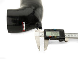 Silicone 90 Degree Elbow 2.75 x 3" with 12mm port / 636-302-109