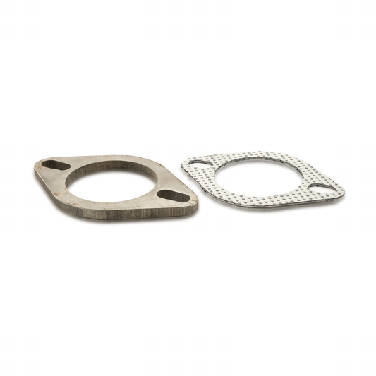 WEAPON*R 304 Stainles Steel 2.5" Flange & Gasket Set