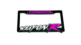 Weapon-R Unrivaled Performance License Plate Frame