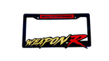 Weapon-R Unrivaled Performance License Plate Frame