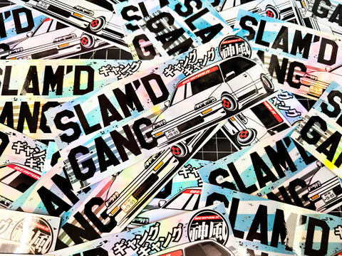 Bumper Sticker Pack - Holographic Sticker