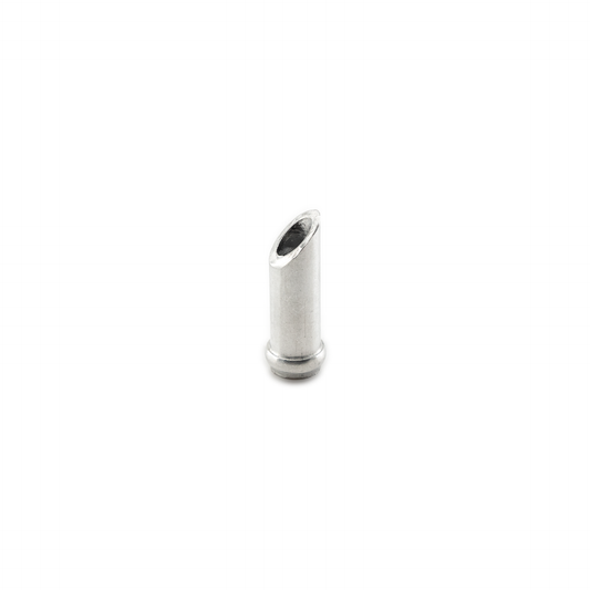 WEAPON*R Angle Cut Aluminum - 10mm Nipple