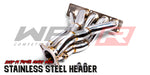 2018-22 Toyota Camry 2.5L 4Cyl Stainless Steel Header