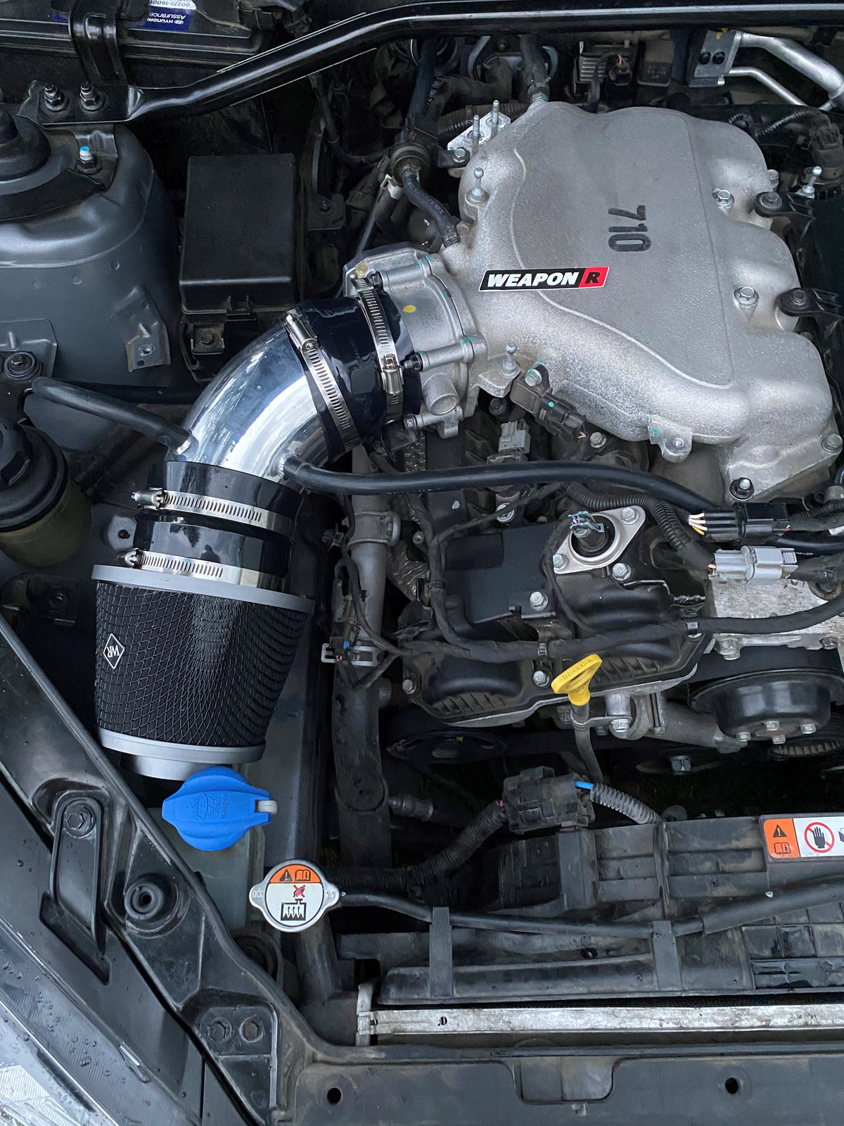 2013-16 Hyundai Genesis Coupe 3.8L V6 WEAPON*R Secret Weapon Intake - view 2