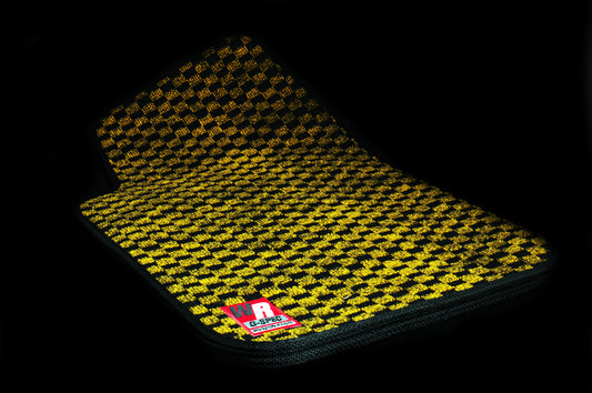 WEAPON*R G-spec Yellow/blk Floormat Kit