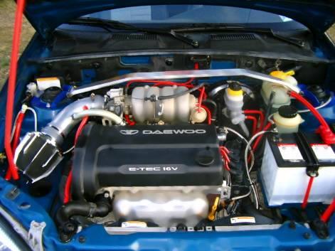1999-02 Daewoo Lanos WEAPON*R Dragon Intake - view 3